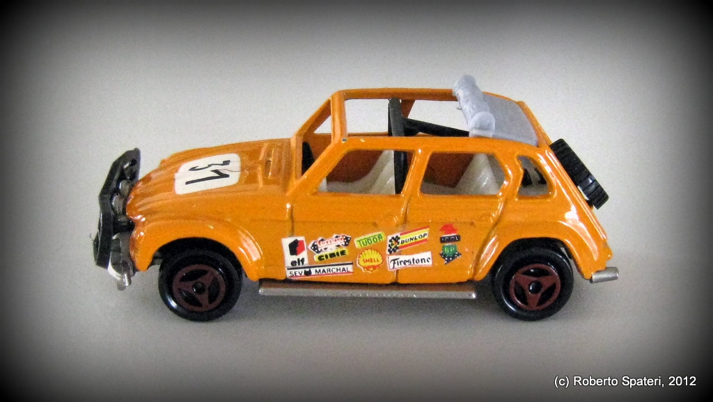 Majorette Citroen Dyane Rally (n.231)
